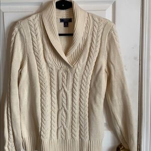 Chaps beige sweater